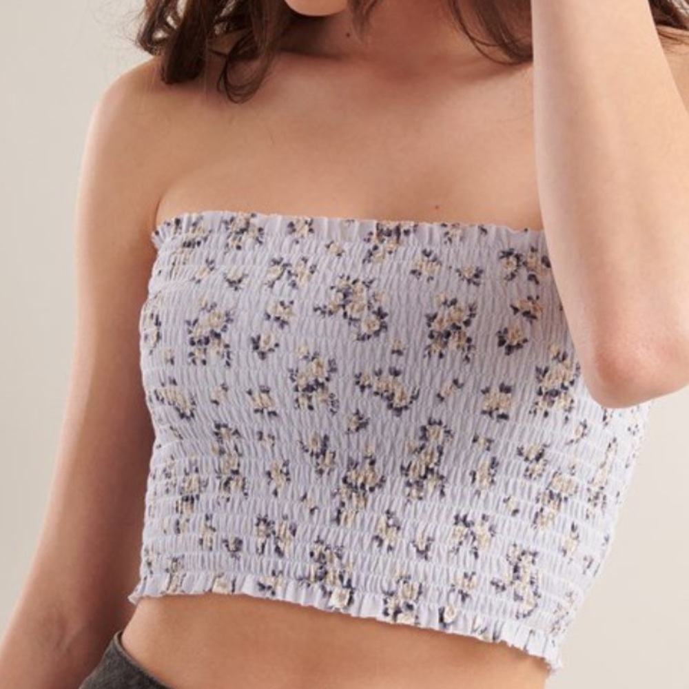 NWOT floral tube top 3/$20